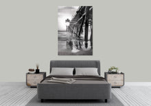 Load image into Gallery viewer, INTALENCE ART Wooden Lake Pier Wall Art Décor