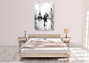 Romantic Paris Canvas Print