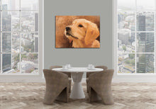 Load image into Gallery viewer, Golden Retriever Canvas Print