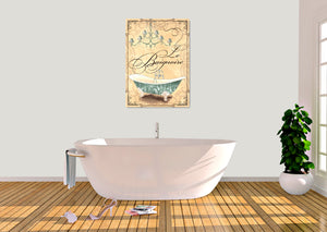 Baignoire Canvas Print