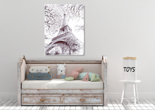 Load image into Gallery viewer, Eiffel Tower Canvas Print