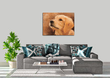 Load image into Gallery viewer, Golden Retriever Canvas Print