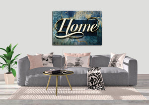 Home Canvas Print