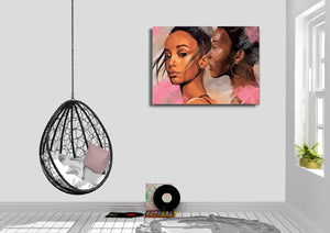 Beautiful Women Canvas Print