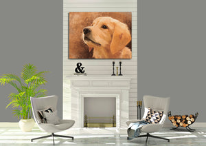 Golden Retriever Canvas Print