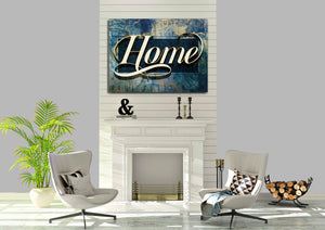 Home Canvas Print