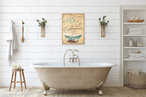 Baignoire Canvas Print