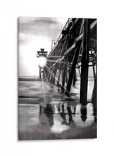 Load image into Gallery viewer, INTALENCE ART Wooden Lake Pier Wall Art Décor