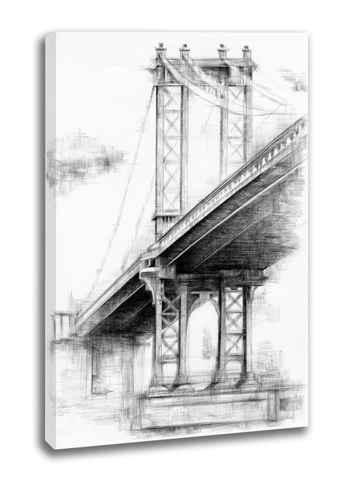 Manhattan Bridge Canvas Print