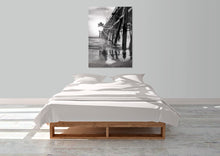 Load image into Gallery viewer, INTALENCE ART Wooden Lake Pier Wall Art Décor