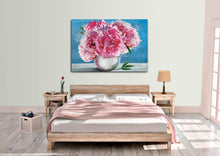 Load image into Gallery viewer, INTALENCE ART Pink Peony Wall Art Décor Modern Print on Canvas