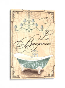 Baignoire Canvas Print