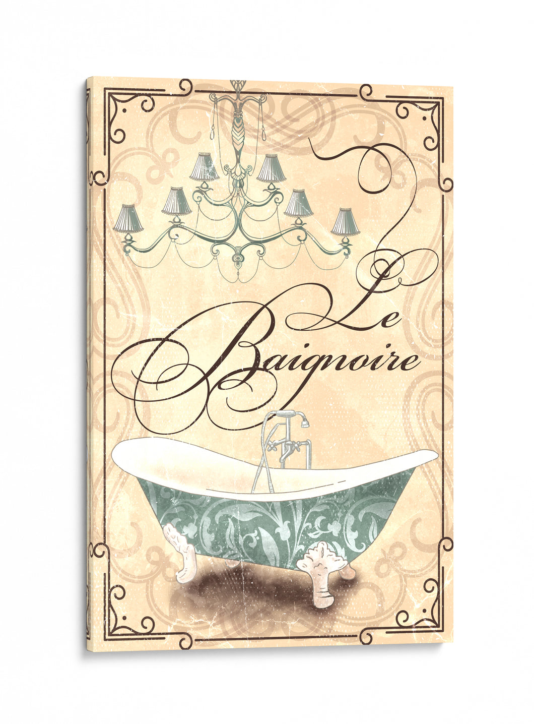 Baignoire Canvas Print